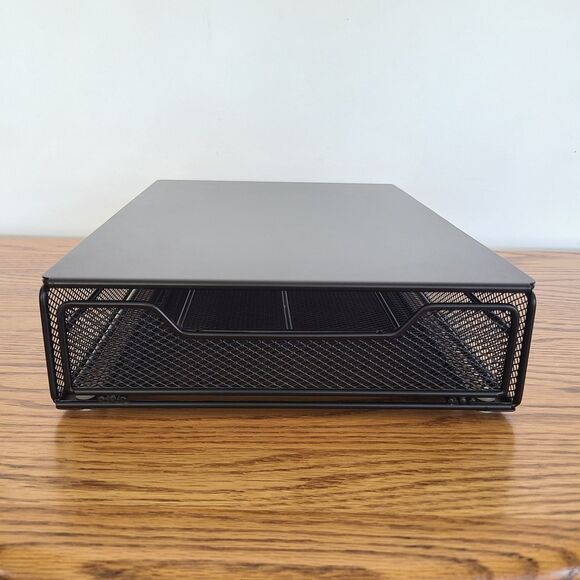 Large Capacity Wrought Iron Black Universal Coffee Pod Holder Organizer Drawer - Picture 3 of 9